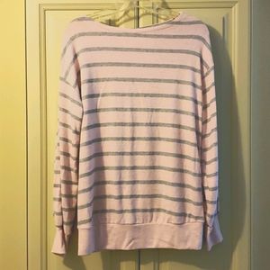 Motherhood Maternity Pink & Grey Sweater, Size S